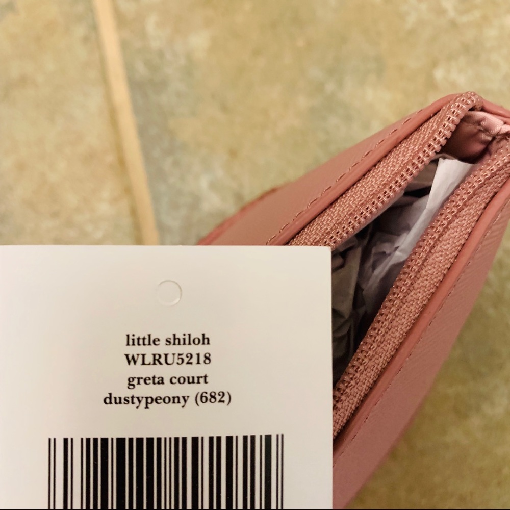 KATE SPADE LITTLE SHILOH GRETA COURT GLITTER PEONY - Picture 7 of 7